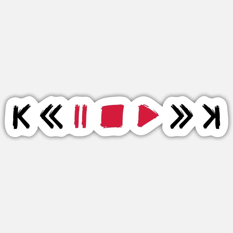Sticker størrelse S (10 x 10 cm) - 