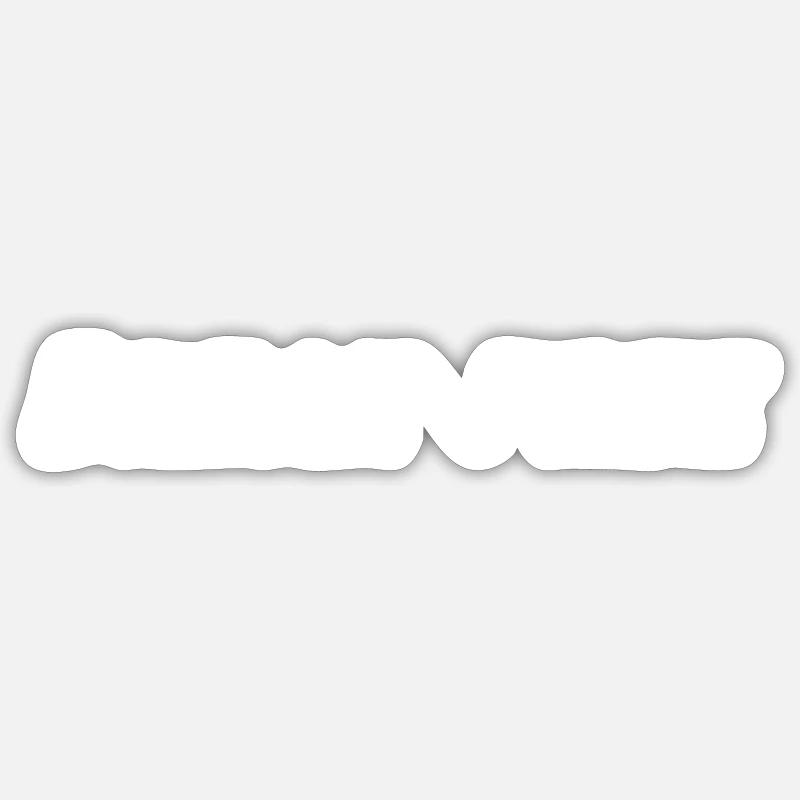 Break Free - Sticker taille S (10 x 10 cm) - blanc mat