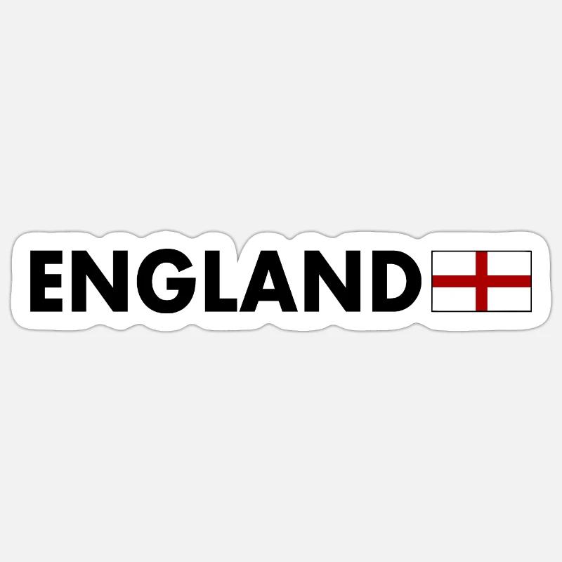 angleterre Sticker taille S (10 x 10 cm)