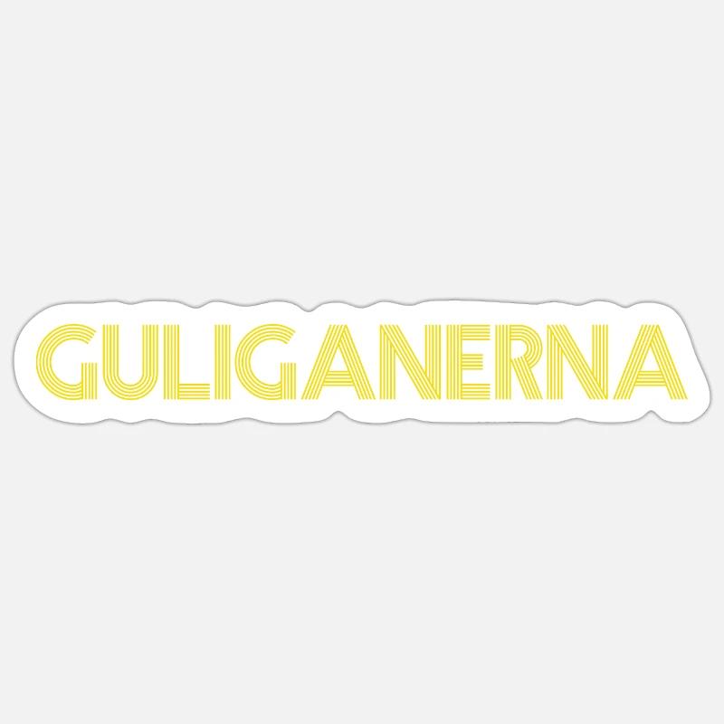 The Guligans - Sticker size S (10 x 10 cm) - white matte