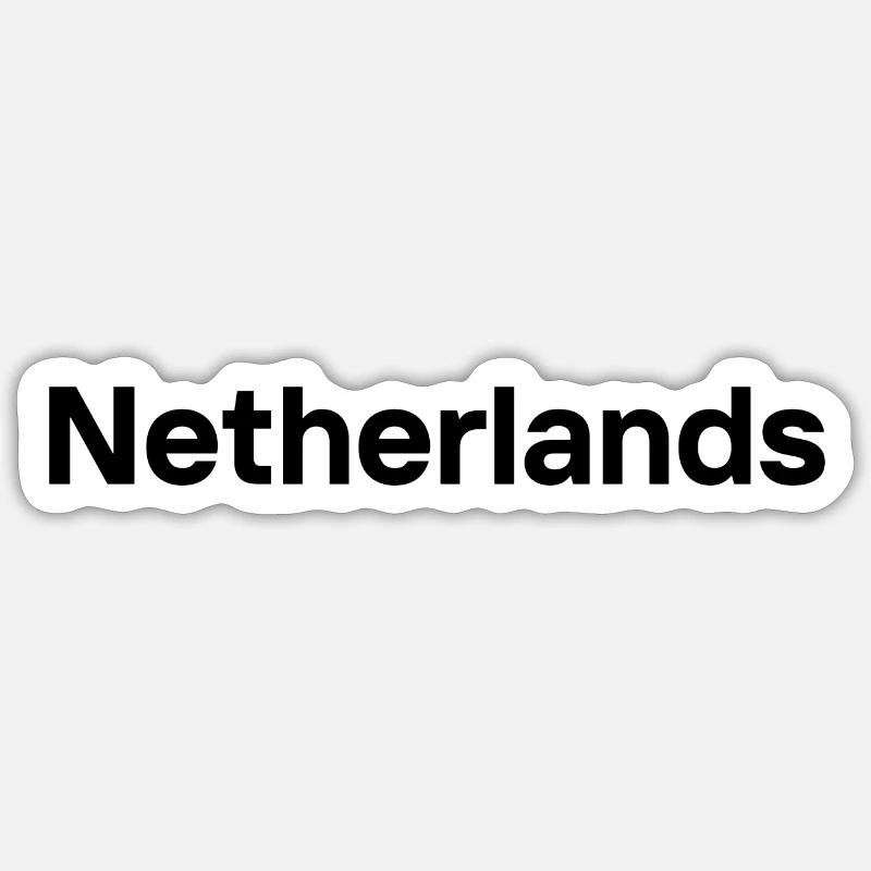 Netherlands Sticker size S (10 x 10 cm)