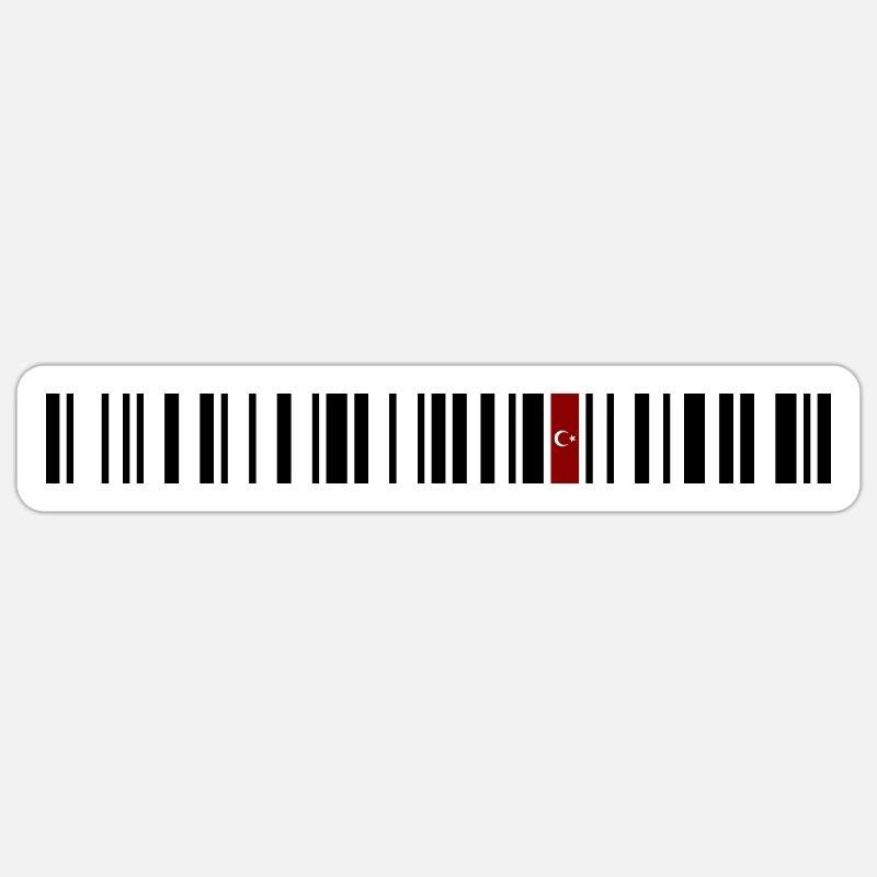 Ağrı - Sticker taille S (10 x 10 cm) - blanc mat
