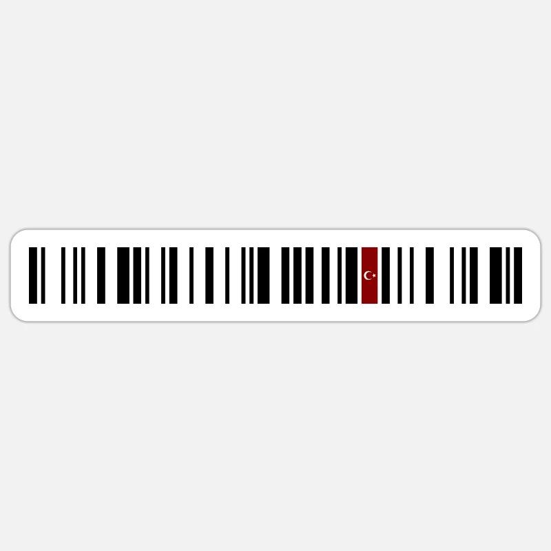 Aydın - Sticker size S (10 x 10 cm) - white matte