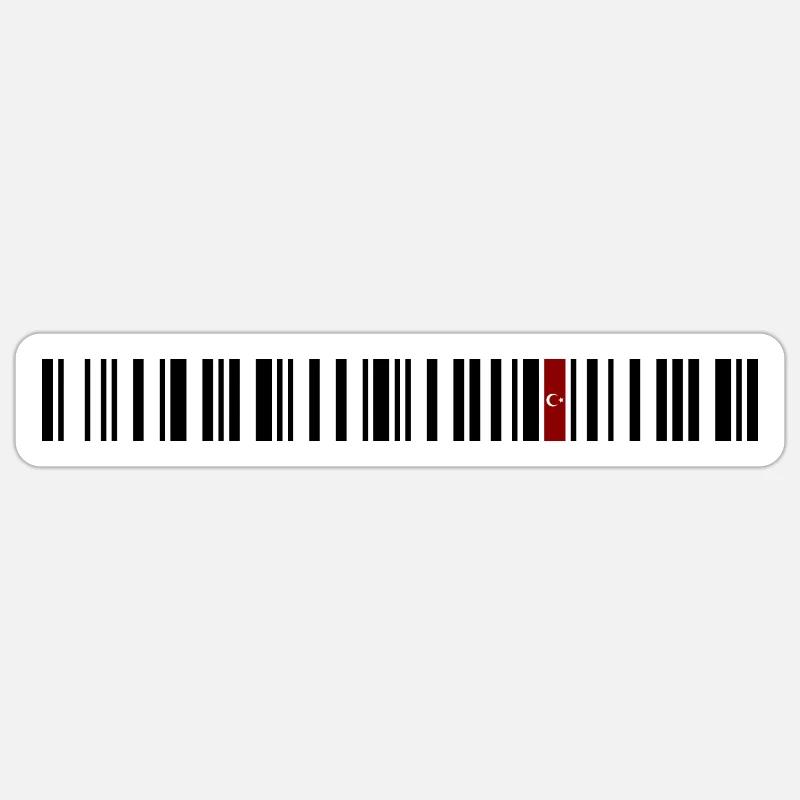 Ankara 06 - Sticker size S (10 x 10 cm) - white matte