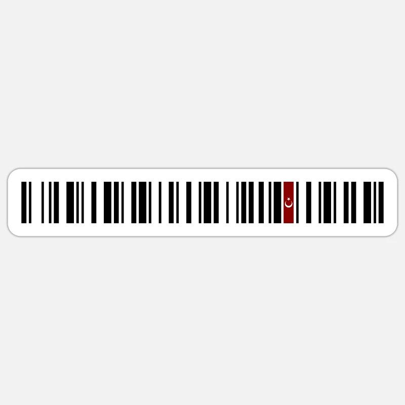 Kayseri - Sticker size S (10 x 10 cm) - white matte
