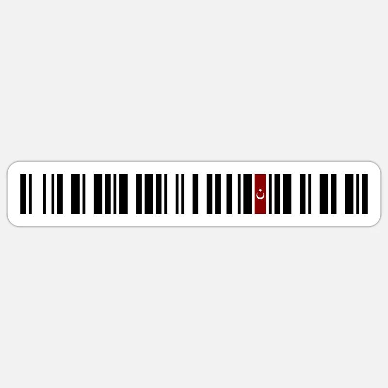 Konya - Sticker size S (10 x 10 cm) - white matte