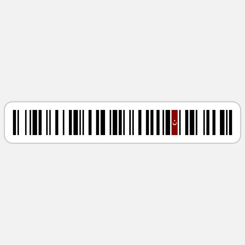 Malatya - Sticker taille S (10 x 10 cm) - blanc mat
