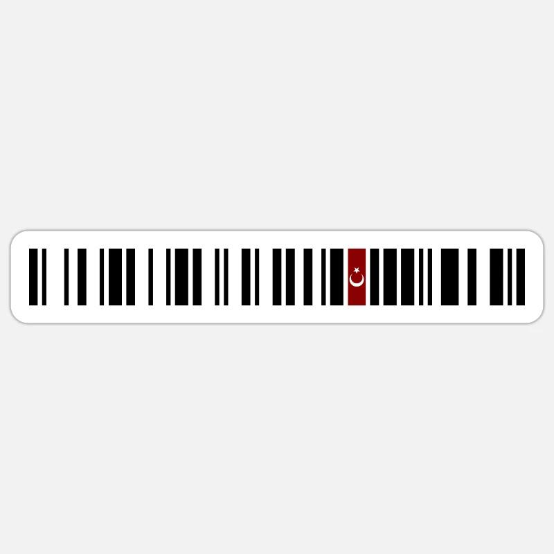 Rize - Sticker taille S (10 x 10 cm) - blanc mat