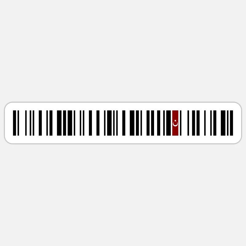 Aksaray - Sticker taille S (10 x 10 cm) - blanc mat