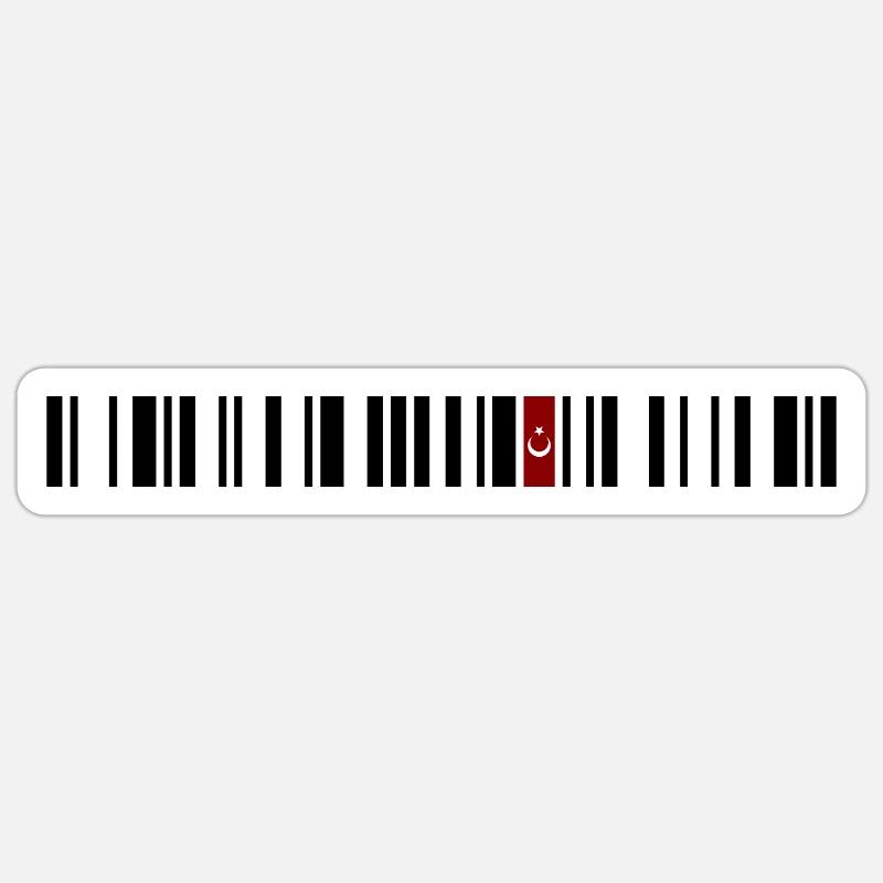 Van - Sticker Größe S (10 x 10 cm) - Mattweiß