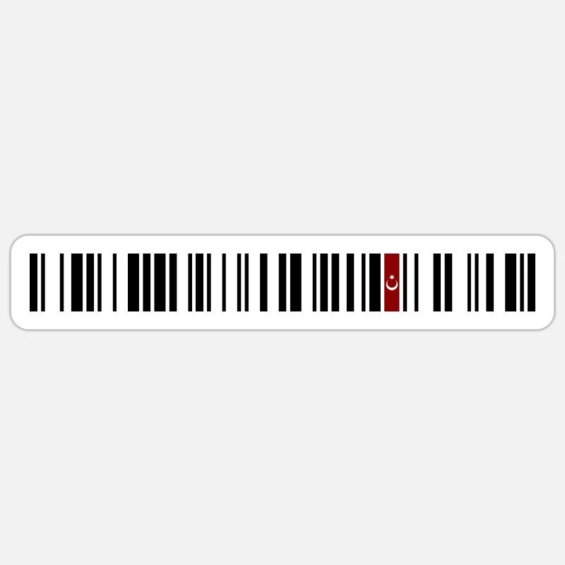 Yang - Sticker taille S (10 x 10 cm) - blanc mat