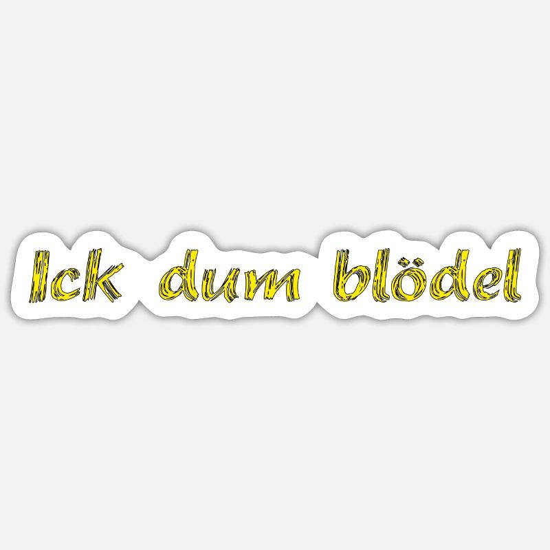 Sticker Größe S (10 x 10 cm) - 
