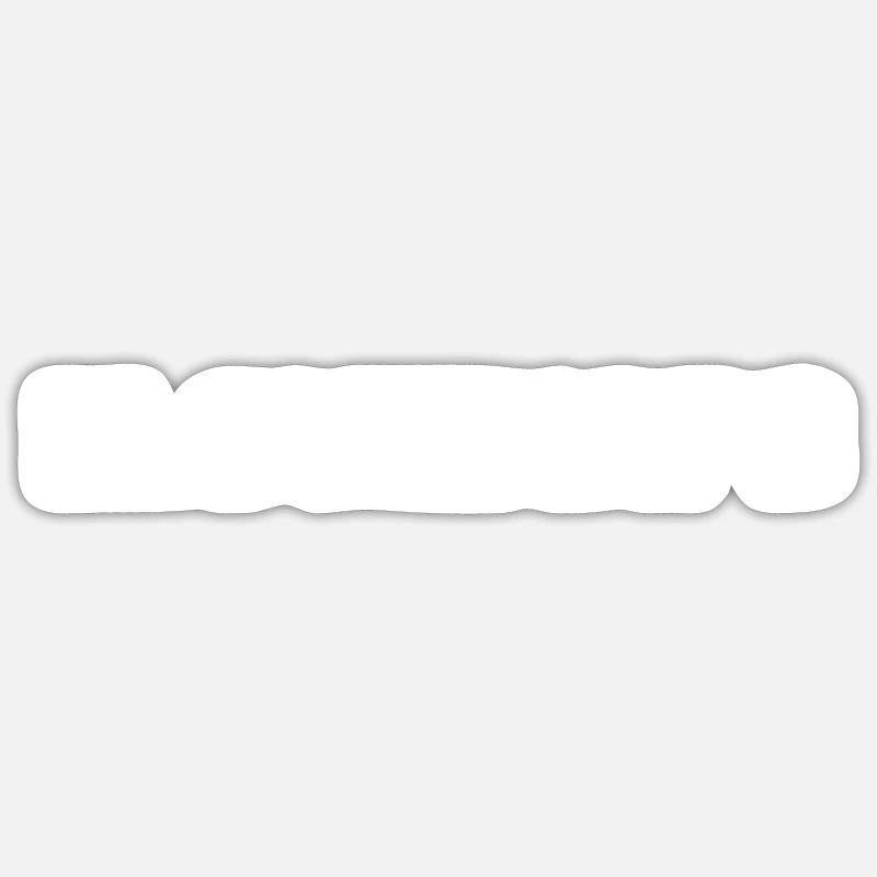 Ich liebe Nickerchen - Sticker Größe S (10 x 10 cm) - Mattweiß