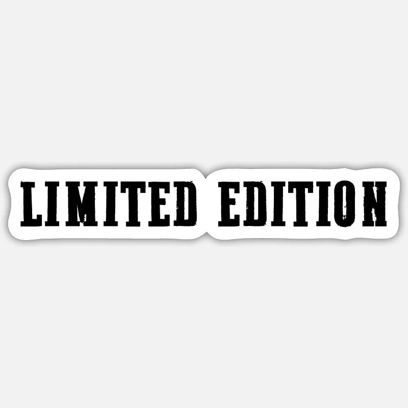 limited edition - Sticker size S (10 x 10 cm) - white matte