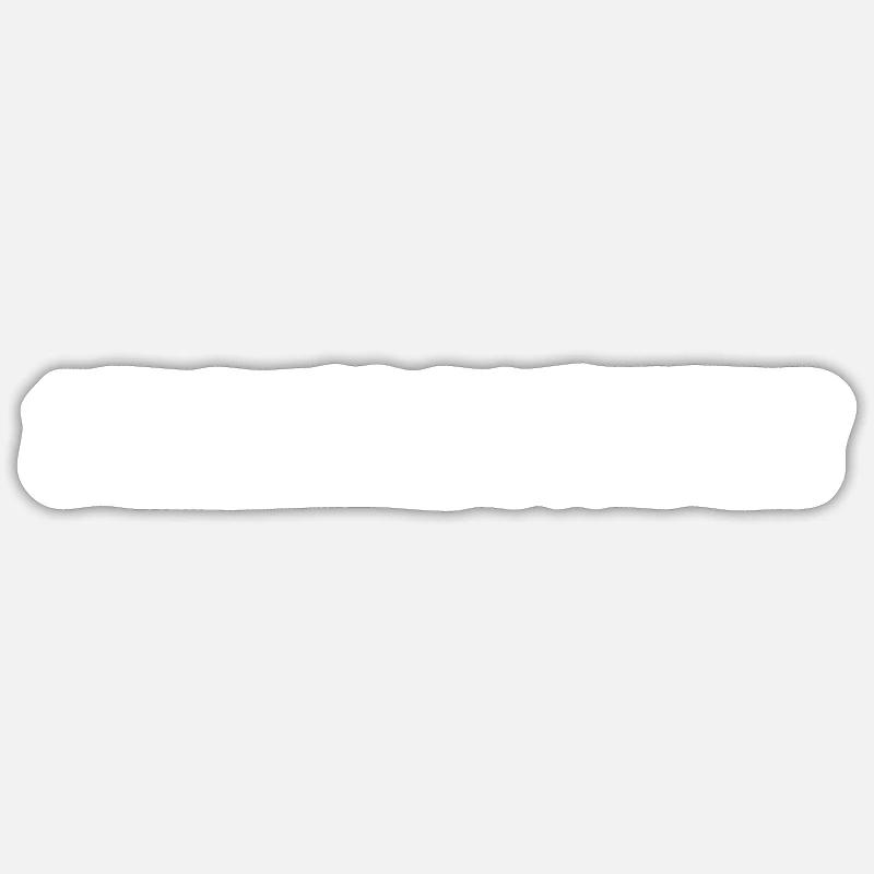 Coureur - Sticker taille S (10 x 10 cm) - blanc mat