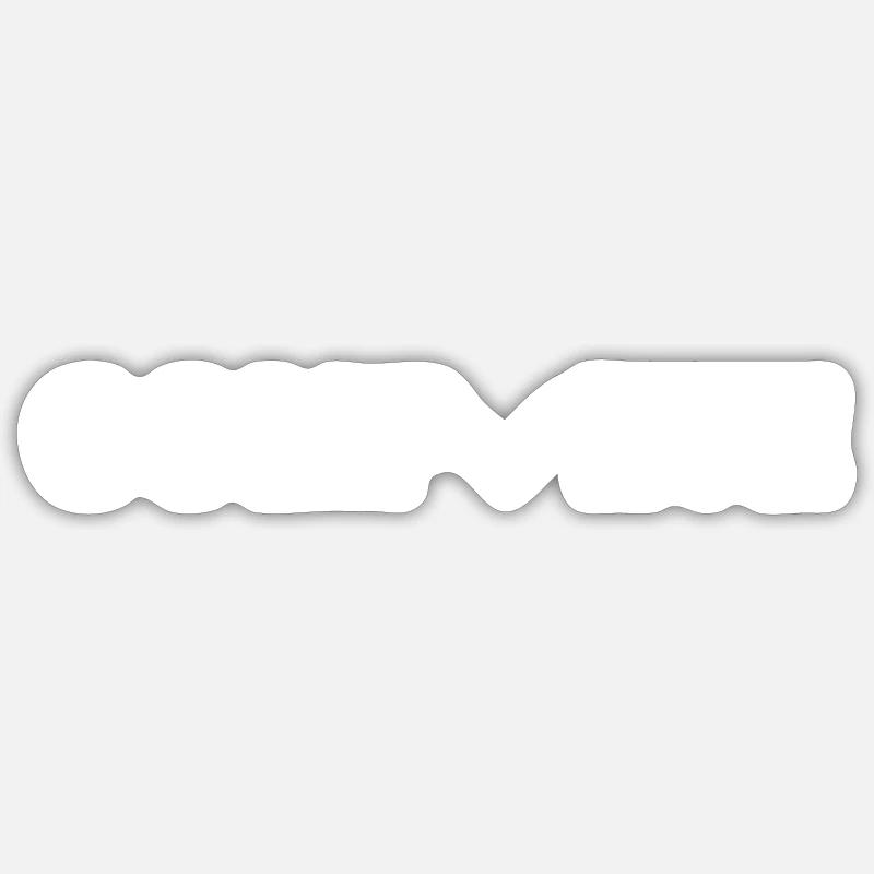 Complet - Sticker taille S (10 x 10 cm) - blanc mat