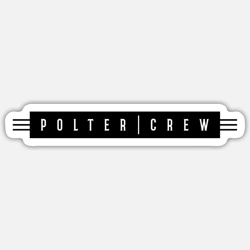 Polter Crew Engagement Wedding - Sticker size S (10 x 10 cm) - white matte