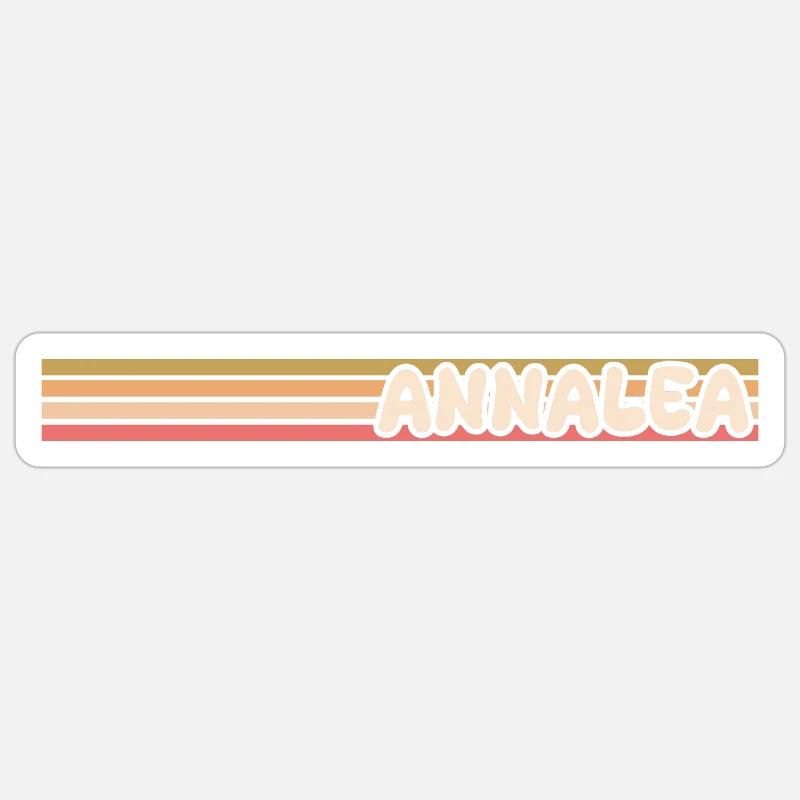 Annalea as Style Sticker size S (10 x 10 cm)