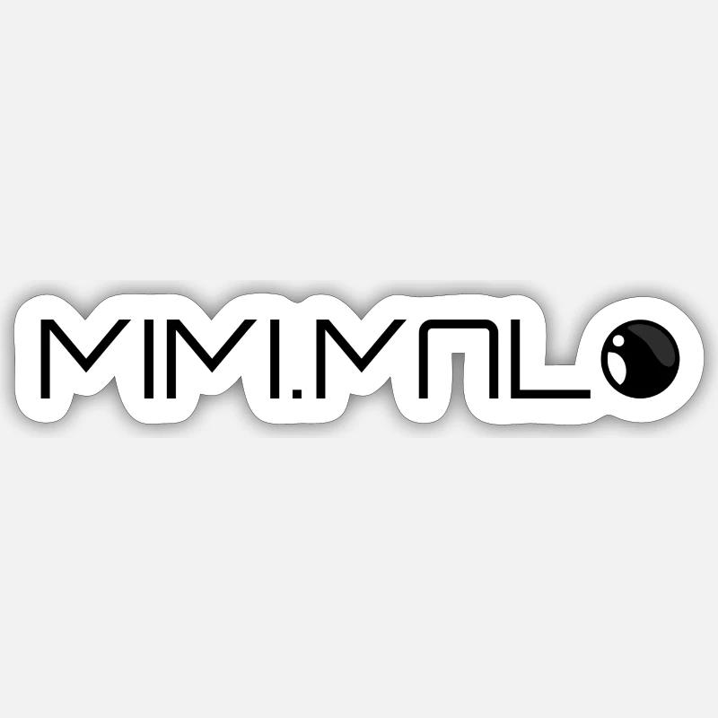 MIMIMAL Basic Sticker size S (10 x 10 cm)