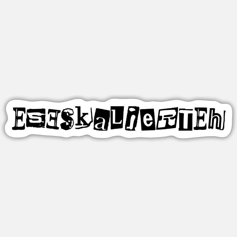 Sticker Größe S (10 x 10 cm) - 