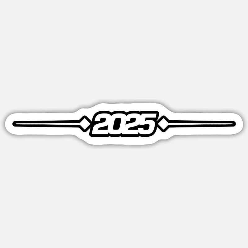 2025 Dash Symbol Sticker size S (10 x 10 cm)