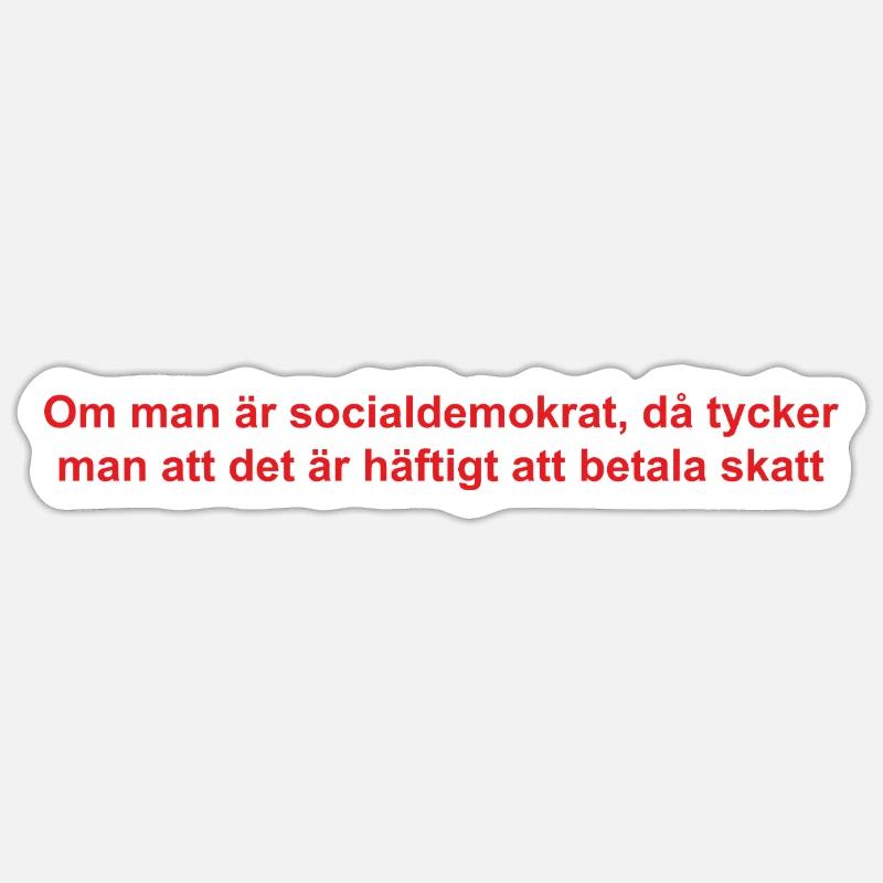 Analytisch-satirische Textgestaltung - Sticker Größe S (10 x 10 cm) - Mattweiß