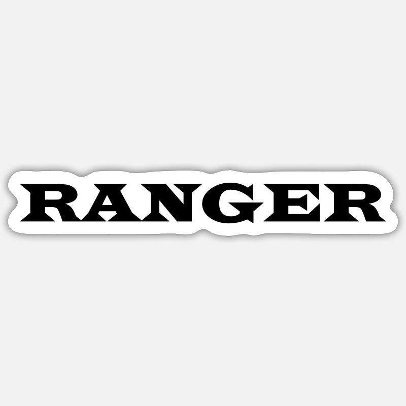 Ranger - Sticker size S (10 x 10 cm) - white matte