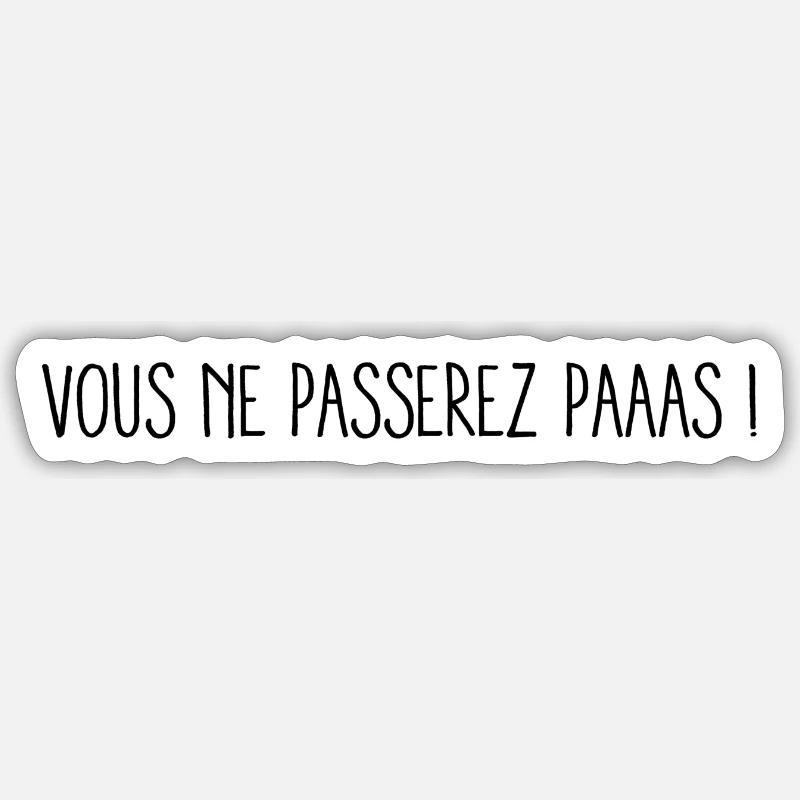 Sticker taille S (10 x 10 cm) - 