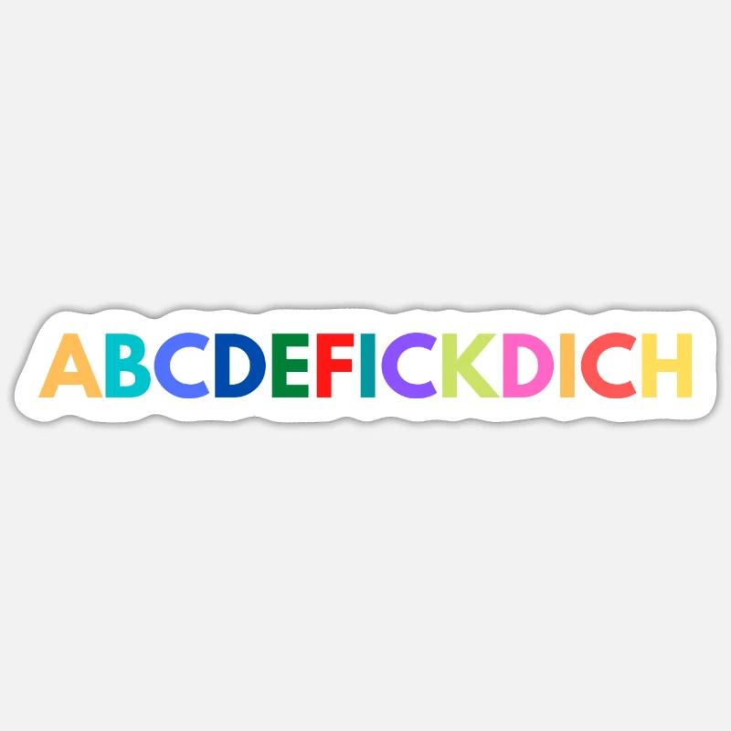 Sticker Größe S (10 x 10 cm) - 