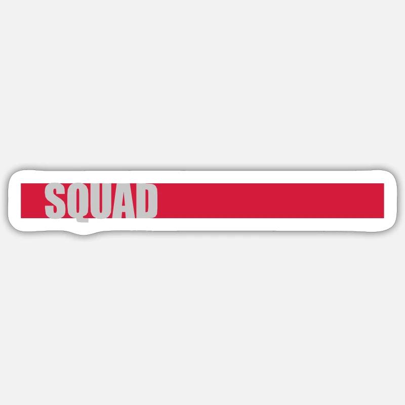 Équipe de chef d’escouade Beam - Sticker taille S (10 x 10 cm) - blanc mat