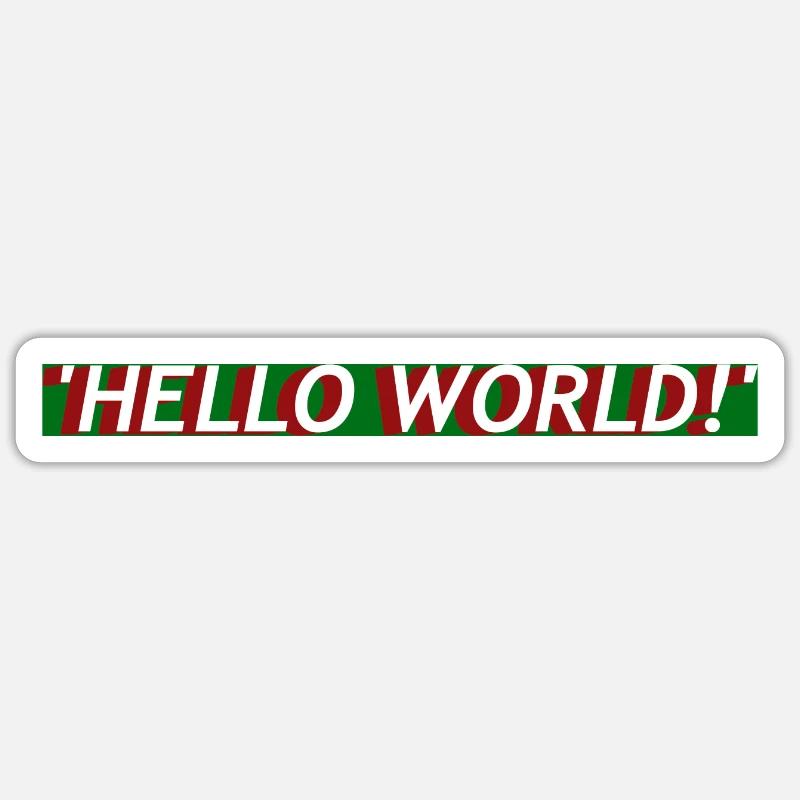 Sticker Größe S (10 x 10 cm) - 