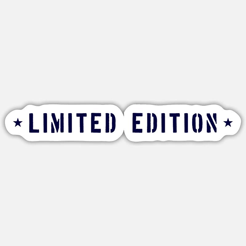 Édition limitée - Sticker taille S (10 x 10 cm) - blanc mat