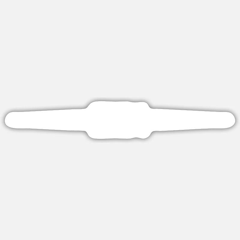 2024 année - Sticker taille S (10 x 10 cm) - blanc mat