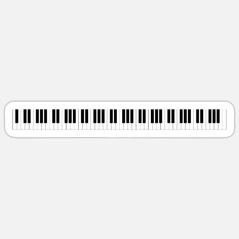 Keyboard Sticker size S (10 x 10 cm)