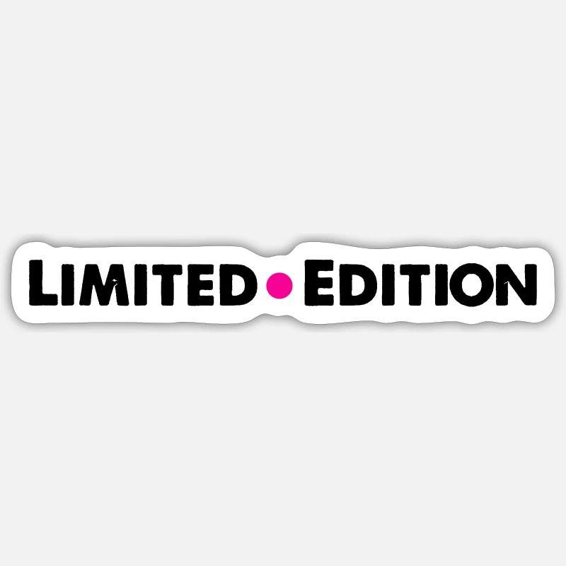 Édition limitée Sticker taille S (10 x 10 cm)