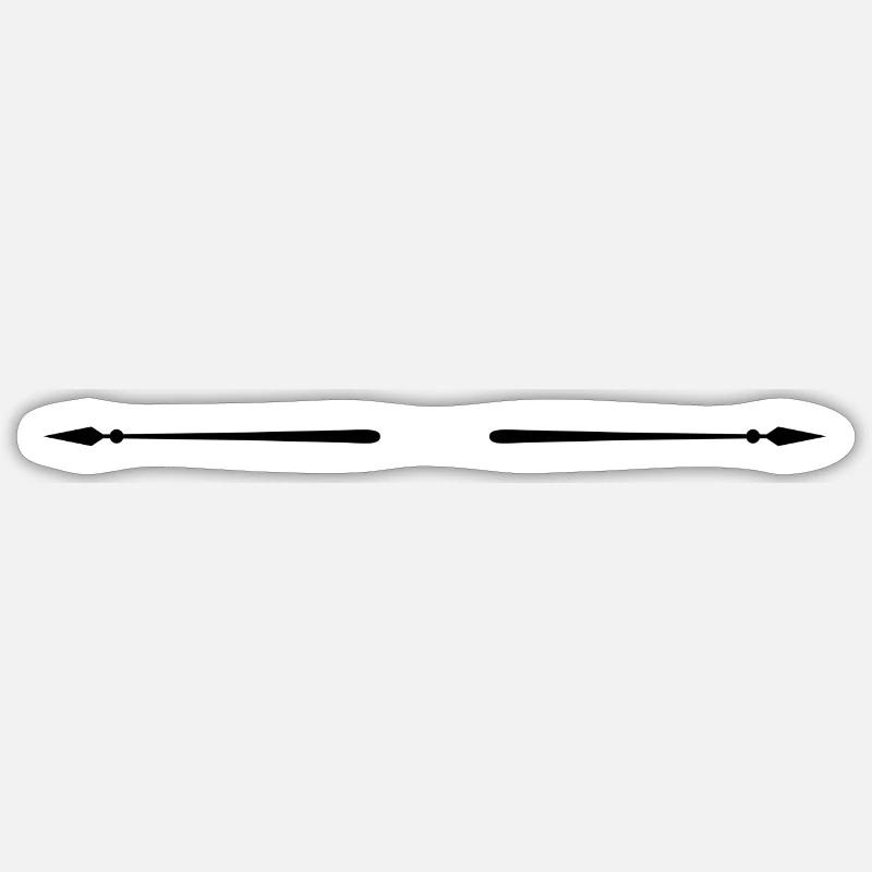 Trennlinie · Headers · Frames Sticker Größe S (10 x 10 cm)