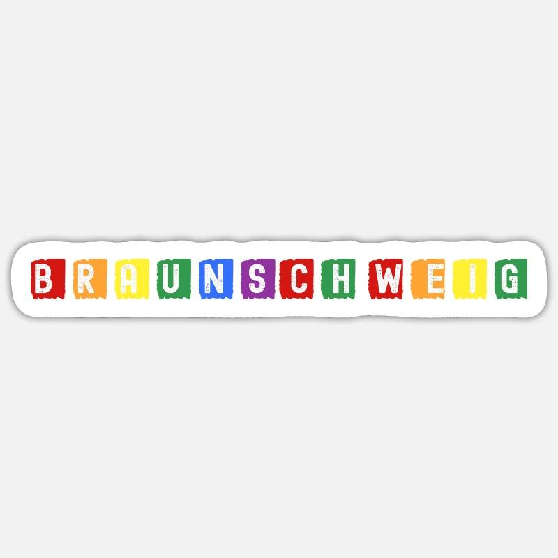 Braunschweig Sticker Größe S (10 x 10 cm)