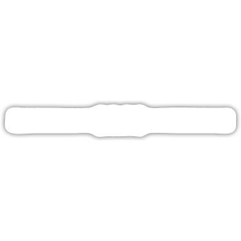 2023 year line - Sticker size S (10 x 10 cm) - white matte - Front