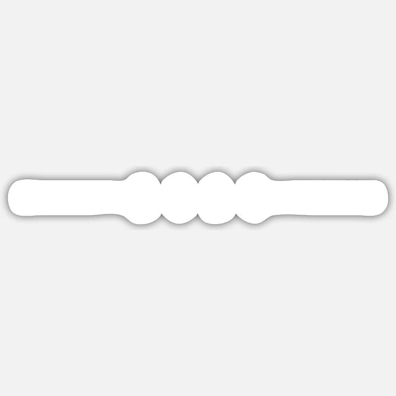 2023 année - Sticker taille S (10 x 10 cm) - blanc mat