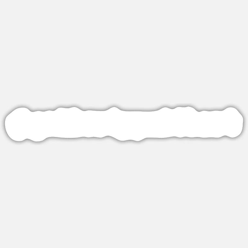 Geiler Typ Mit Bart Bartträger Vollbart - Sticker Größe S (10 x 10 cm) - Mattweiß