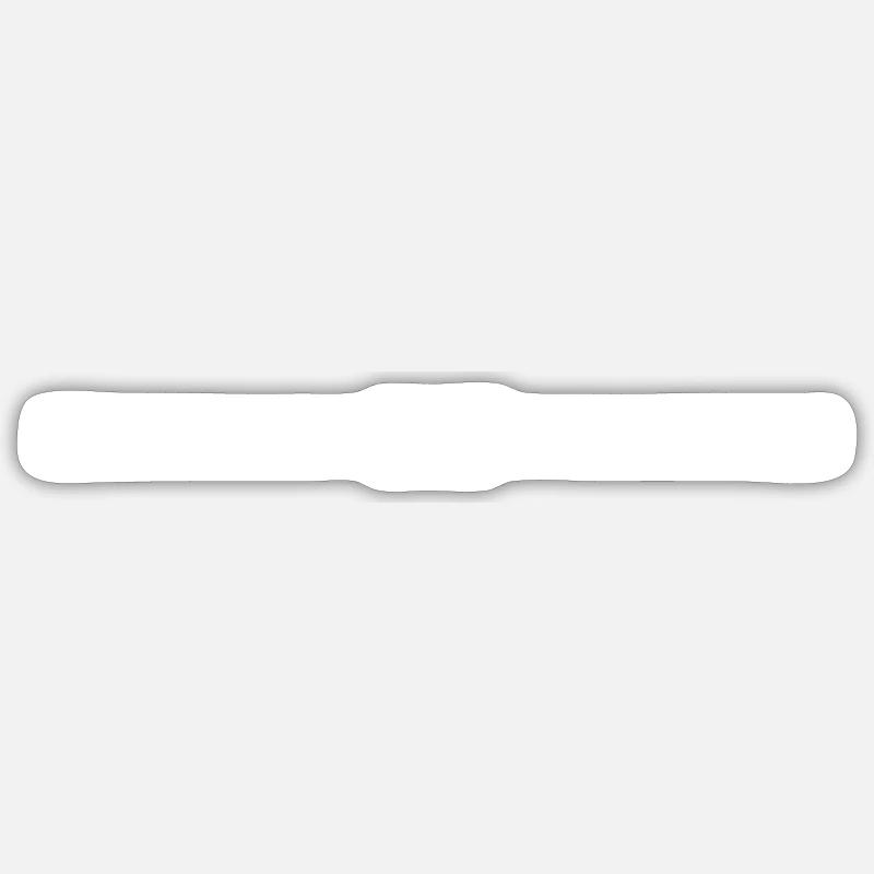 crew line - Sticker size S (10 x 10 cm) - white matte