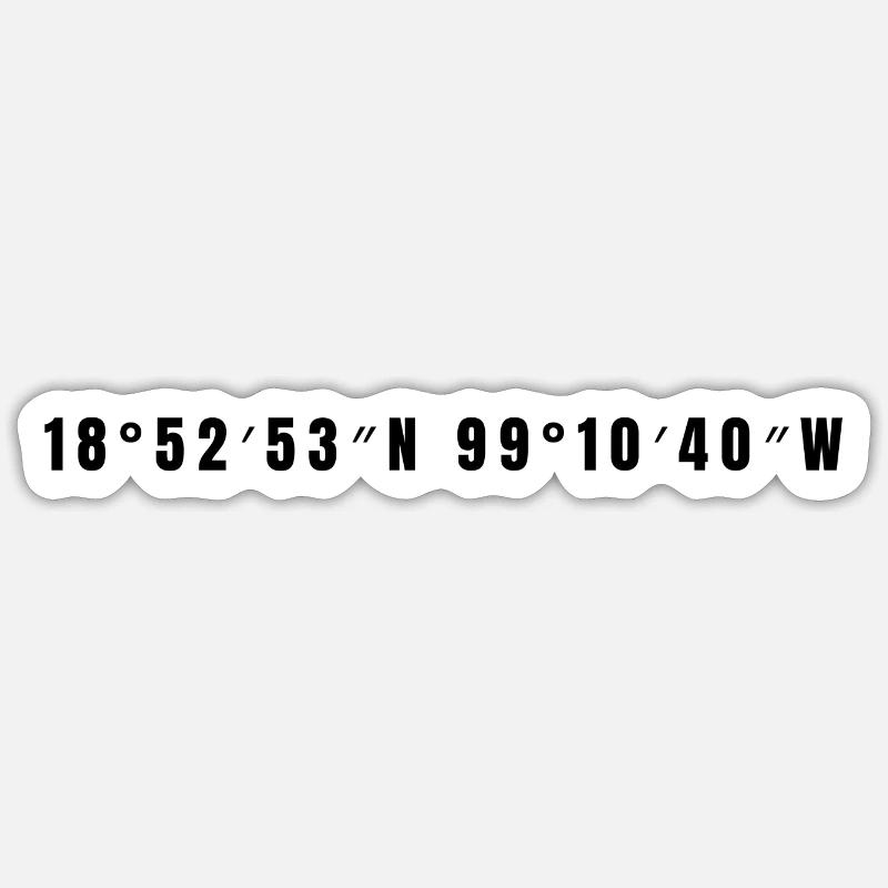 Jiutepec Mexiko - Sticker Größe S (10 x 10 cm) - Mattweiß