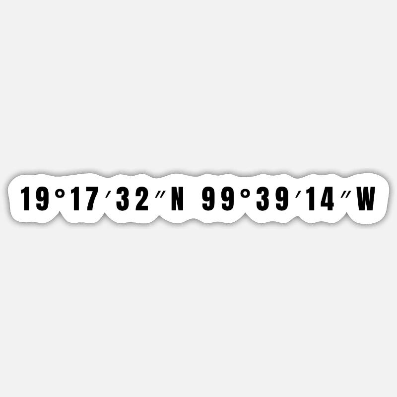 Toluca, Mexico - Sticker size S (10 x 10 cm) - white matte