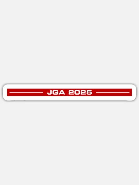 Jga 2025 - Sticker Größe S (10 x 10 cm) - Mattweiß