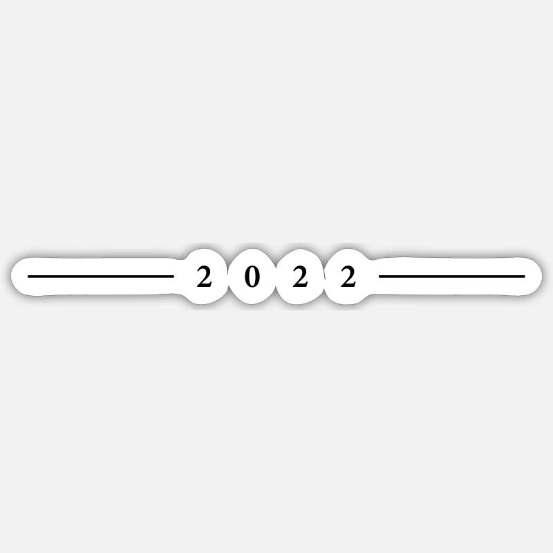 Ligne 2022 Sticker taille S (10 x 10 cm)