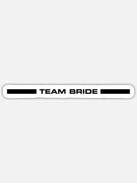 - Sticker size S (10 x 10 cm) - white matte