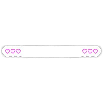Hen Party Sweetheart - Sticker size S (10 x 10 cm) - white matte - Front