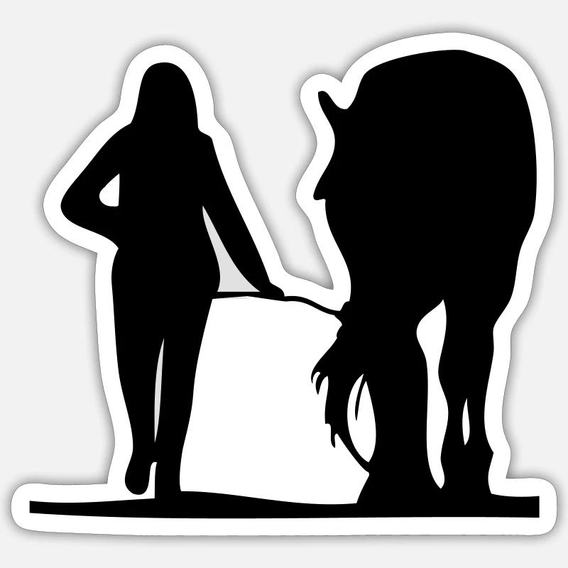 Sticker Größe S (10 x 10 cm) - 