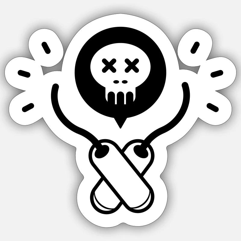 Sticker size S (10 x 10 cm) - 