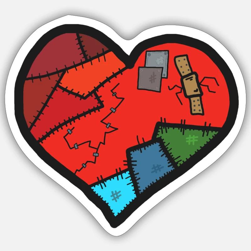 Sticker Größe S (10 x 10 cm) - 